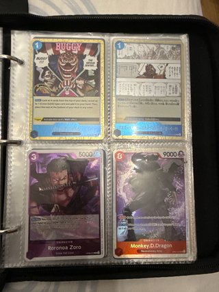 Álbum One Piece Cartas Raras