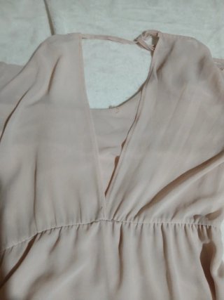 Vestido rosa palo S