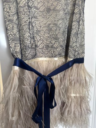 Conjunto fiesta vestido y abrigo mujer