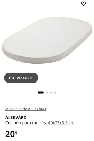 Moises cuna Ikea