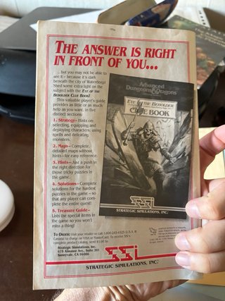IBM PC Eye of the Beholder - TSR