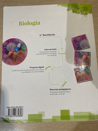 Biología 2o Bachillerato