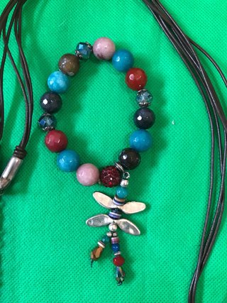 Conjunto Collar y Pulsera Uno de 50