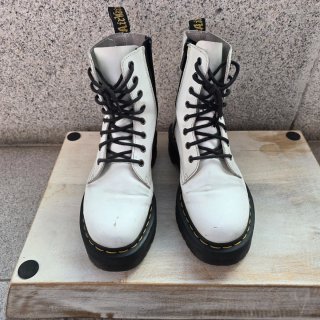 Botas Dr. Martens Jadon Blancas Plataforma