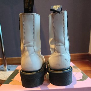 Botas Dr. Martens Jadon Blancas Plataforma