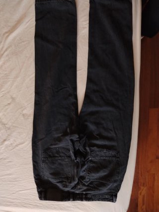 Pantaloni jeans Jack & Jones neri strappati