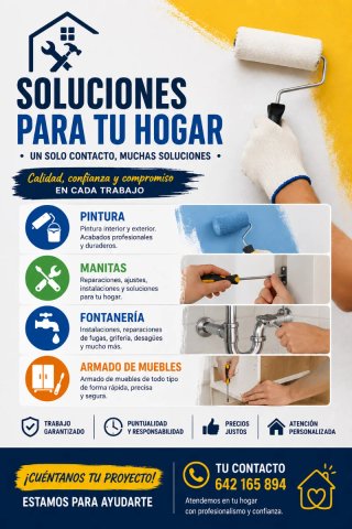 Pinturas y reparaciones para el hogar