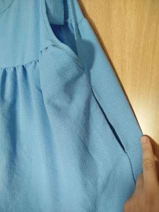 Mono azul tirantes lazo
