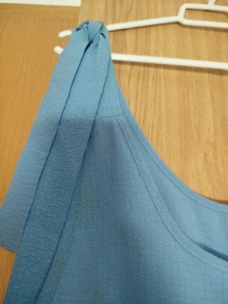 Mono azul tirantes lazo