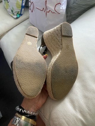 Sandalias Morgan Talla 40 Verde Caqui