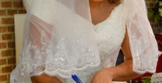 Vestido de Novia Blanco Princesa