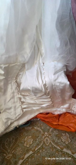 Vestido de Novia Blanco Princesa