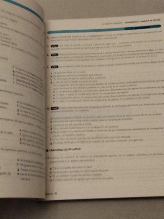 Lengua castellana y literatura 2, Le Bachillerato