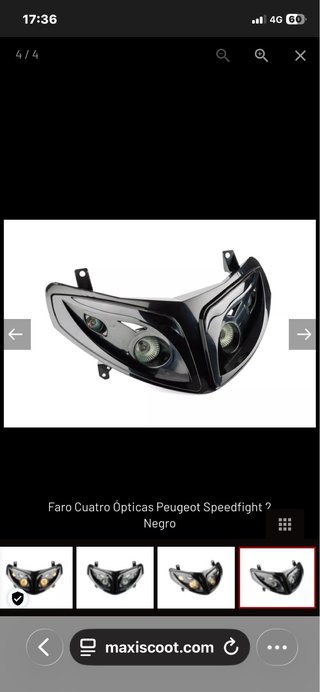 Bifaro Peugeot Speedfight NUEVO