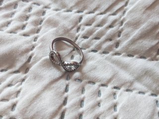 Anillo Plata Ley 925 Infinito Circonitas
