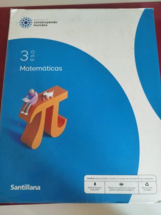 Libro matemáticas 3° de la ESO