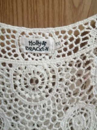 Copricostume/Top Pizzo Molly Bracken Taglia Unica