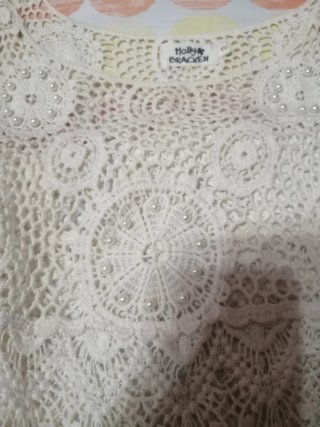 Copricostume/Top Pizzo Molly Bracken Taglia Unica
