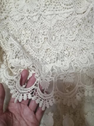 Copricostume/Top Pizzo Molly Bracken Taglia Unica