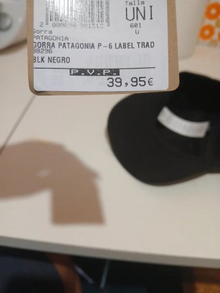 Gorra Patagonia Negra