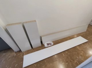 2 Estanterías blancas IKEA Billy desmontadas