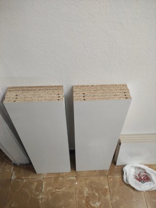 2 Estanterías blancas IKEA Billy desmontadas