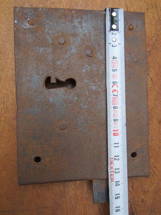 Lote cerraduras antiguas, siglo XIX.