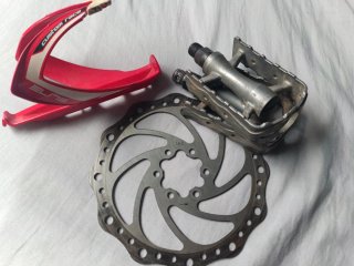 Portabidón, Pedales y Disco Freno Bici