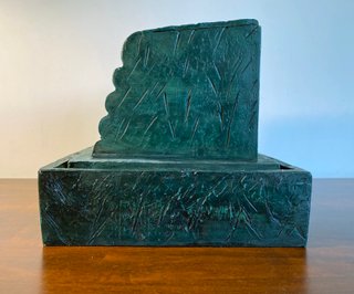 Fuente Zen de resina con luz