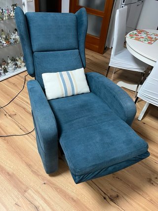 Sillón Eléctrico Azul