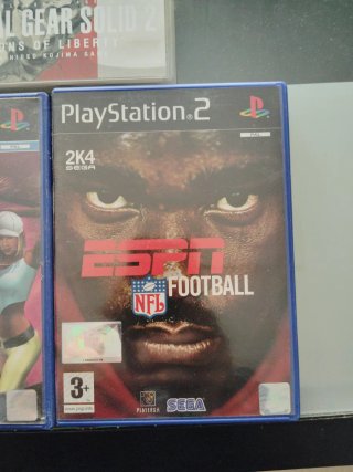 Pack 3 Videojuegos PS2: Metal Gear, Sims, NFL