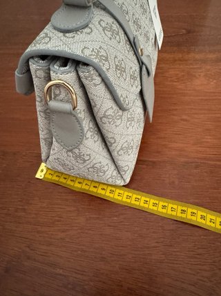 Bolso Guess Gris Monogram