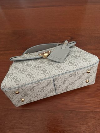 Bolso Guess Gris Monogram