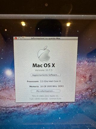 MacBook Pro 2013 Argento