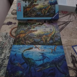Puzzle Ravensburger Dinosaurios 4+