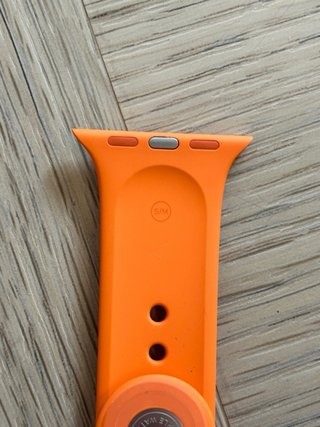 Correa Hermès Naranja para Apple Watch