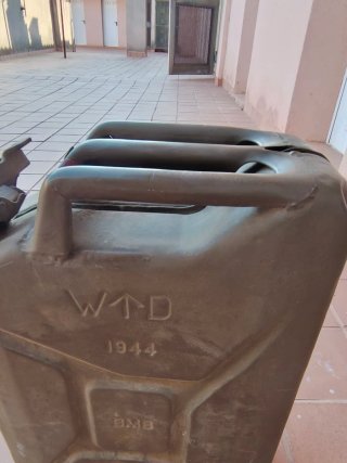 Bidón Jerrycan Jeep Willys Original 1944