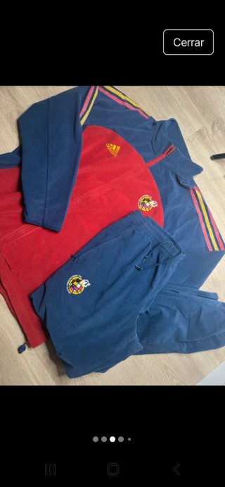 Chándal Selección Española Fútbol Vintage Adidas