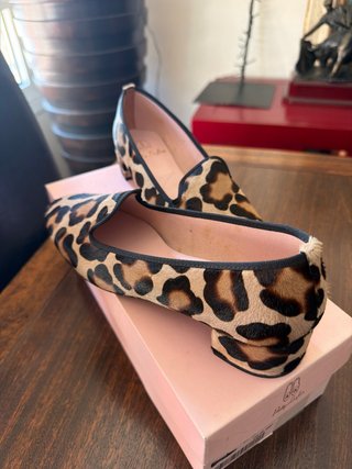 Pretty Ballerinas Mocasines Animal Print Talla 38