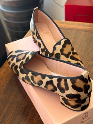Pretty Ballerinas Mocasines Animal Print Talla 38