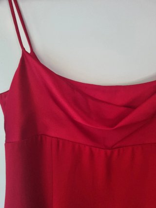 Vestido fiesta Jones New York rojo
