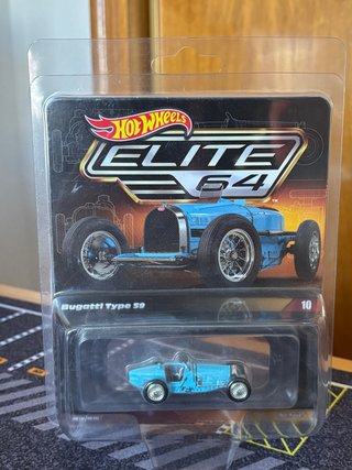 Hot Wheels Elite 64 Bugatti Type 59