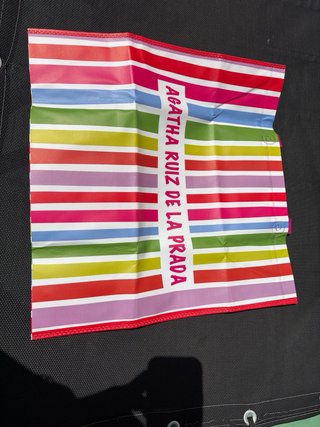 Bolso Agatha Ruiz de la Prada azul y rosa. Origina