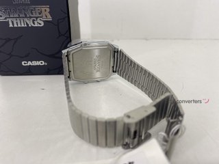 reloj pulsera caballero casio stranger things edition