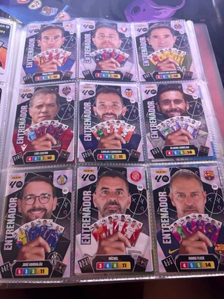 Entrenadores Adrenalyn 2025-2026