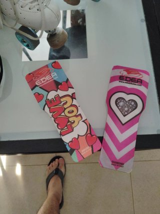 Patines Edea con bolsa y accesorios