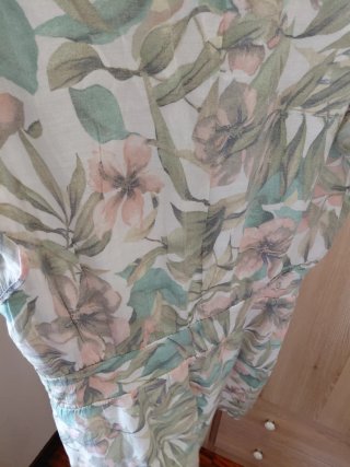Vestido floral corto