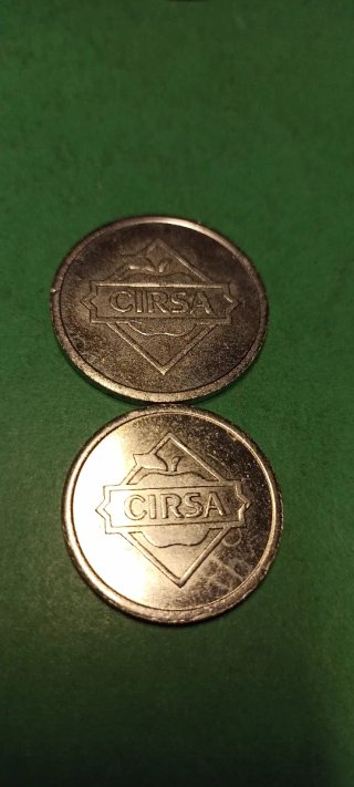 Lote monedas, fichas.