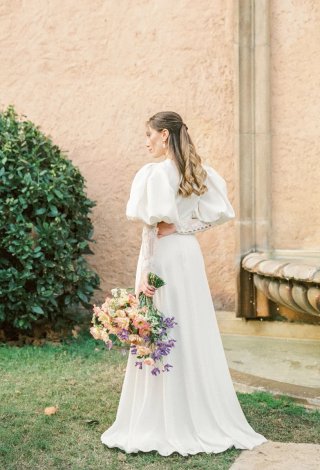 Vestido Novia estilo vintage. Venta de muestra