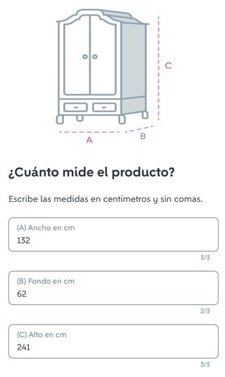 Armario de esquina de madera